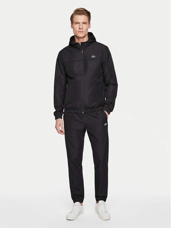 Lacoste Dres WH2661 Czarny Regular Fit