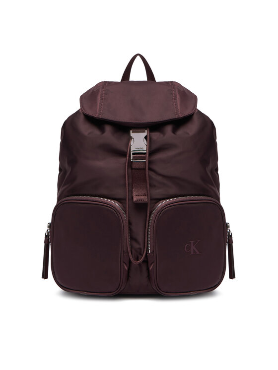 Calvin Klein Calvin Klein Kuprinės Pocket Nylon Flap Backpack LV04F3133G Vyšninė