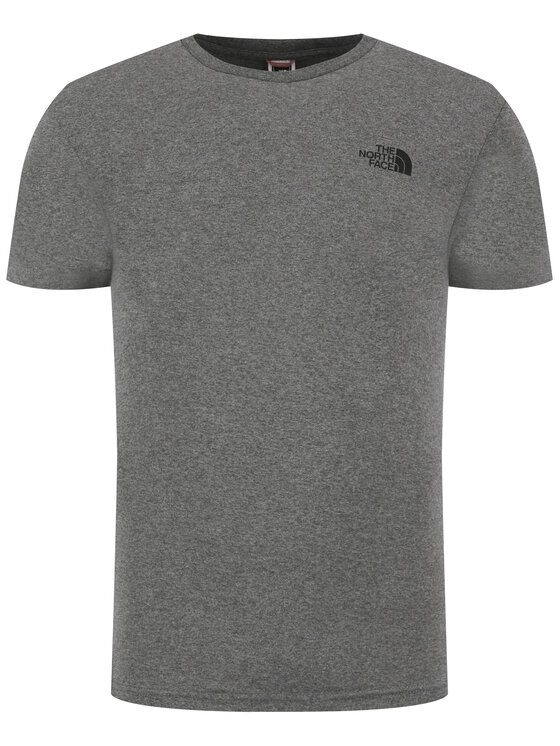 The North Face The North Face Тишърт Simple Dome Tee NF0A2TX5 Сив Regular Fit