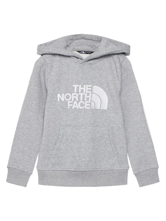 The North Face The North Face Majica dugih rukava Drew Peak NF0A8EHH Siva Relaxed Fit