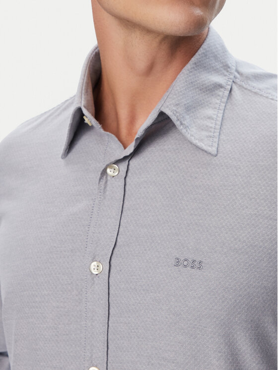 BOSS BOSS Camicia Relegant 6 M 50569606 Blu Regular Fit