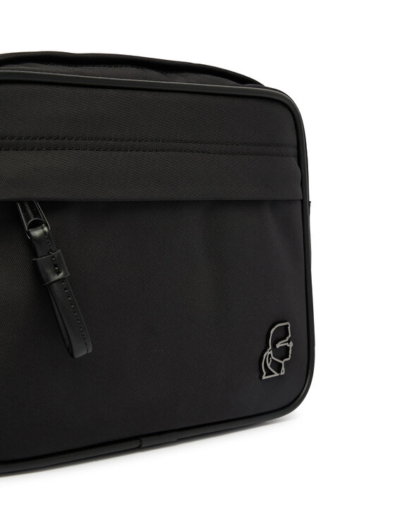 KARL LAGERFELD KARL LAGERFELD Crossover torbica A4M30193 Crna