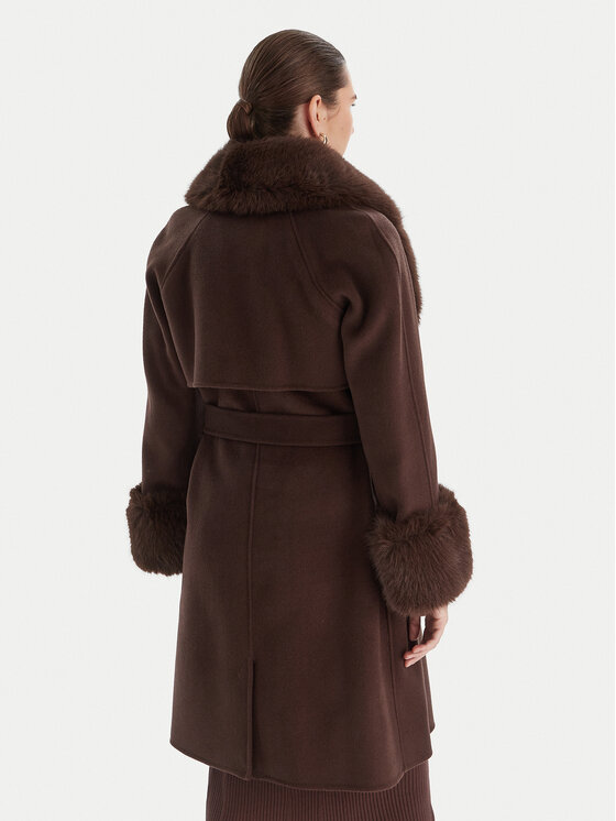 Marciano Guess Marciano Guess Vilnonis paltas 5BGL46 7125A Ruda Regular Fit