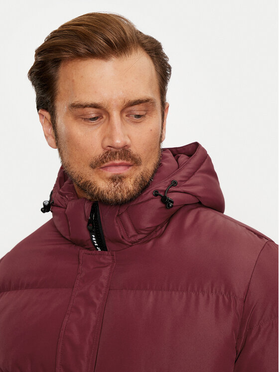 Pepe Jeans Pepe Jeans Зимно яке Tobias PM403031 Червен Regular Fit