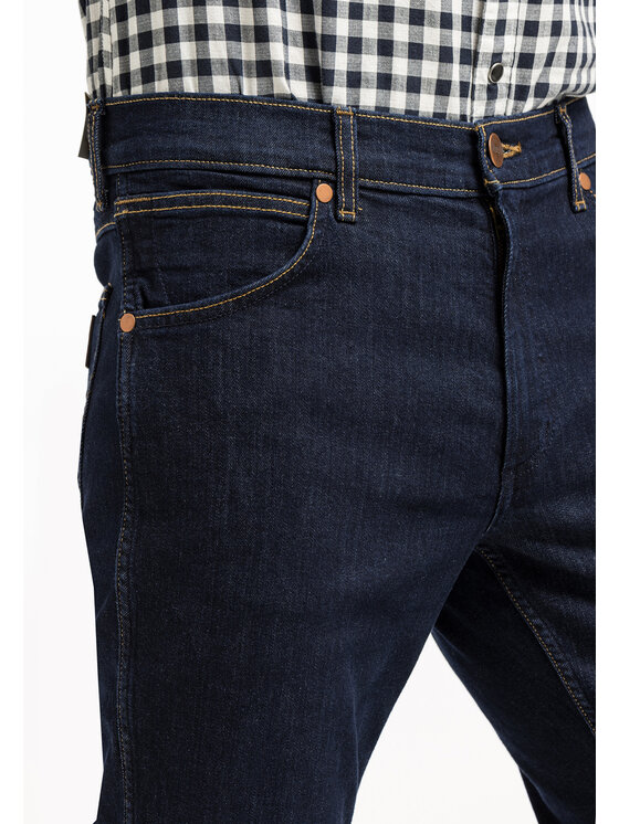 Wrangler Wrangler Jeansy GREENSBORO Niebieski Straight Fit