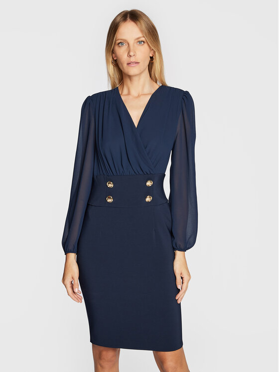 Rinascimento Rinascimento Коктейльна сукня CFC0111068003 Cиній Regular Fit