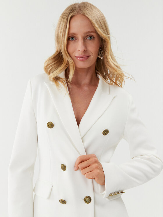 Marella Marella Marynarka Eliot 2339110634 Biały Regular Fit