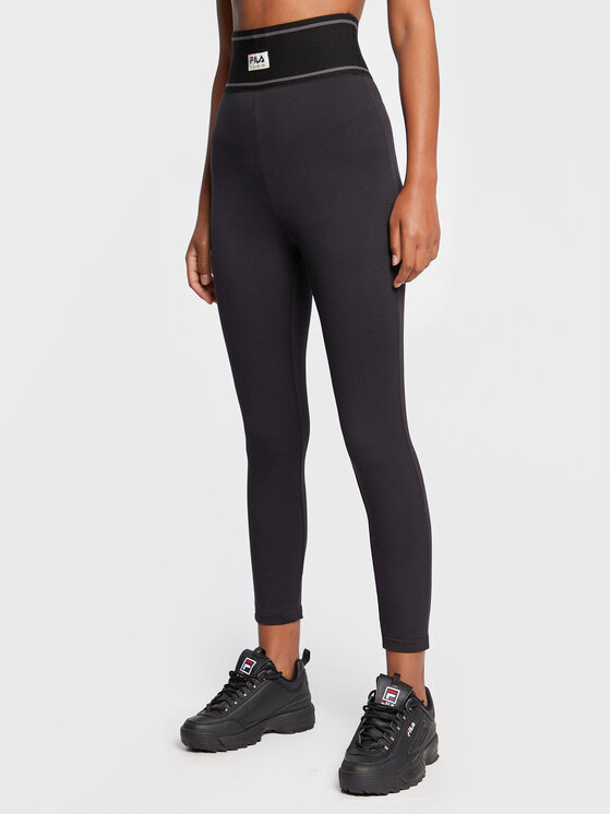 Leggings Taurianova FAW0251 Nero Slim Fit