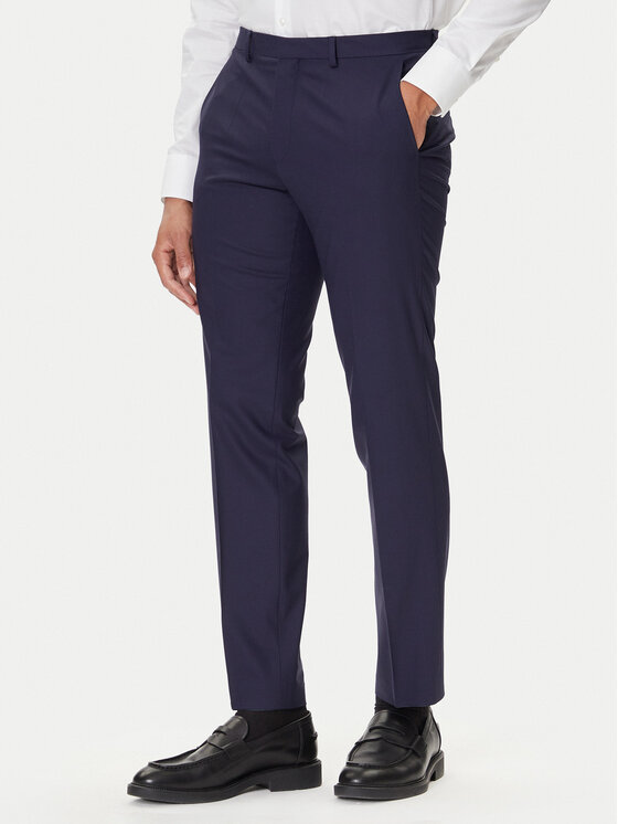 HUGO HUGO Костюм Henry/Getlin232X 50547345 Тъмносин Slim Fit