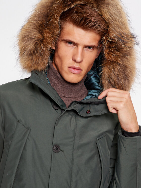 Bomboogie Bomboogie Пуховик CM 228P T GKG3 Зелений Regular Fit