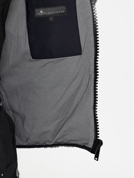 Moose Knuckles Moose Knuckles Demisezoninė striukė Saglek M32MS618 Žalia Regular Fit