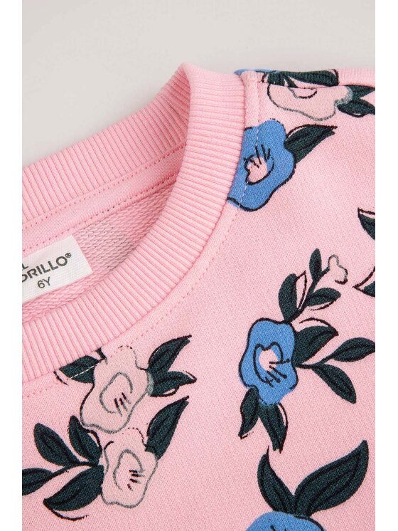 Coccodrillo Coccodrillo Bluza ZC5132102FGK-033 Różowy Regular Fit