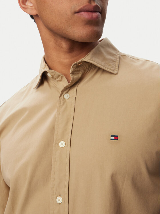 Tommy Hilfiger Tommy Hilfiger Särk Gmd MW0MW43298 Beež Regular Fit