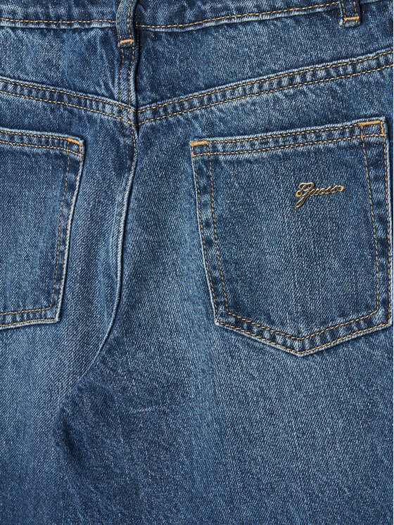 Guess Guess Jeans hlače J5RA11 D5D90 Modra Regular Fit