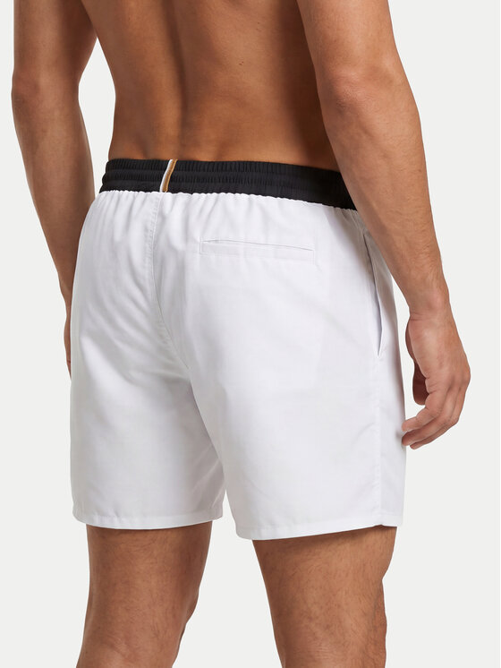 BOSS BOSS Шорти для плавання Starfish 50514429 Білий Regular Fit