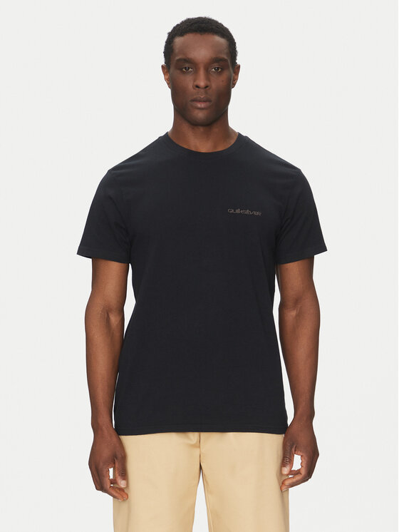 Férfi 2 póló készlet Quiksilver, Méret: S, Fekete, Salt Water EQYZT08137