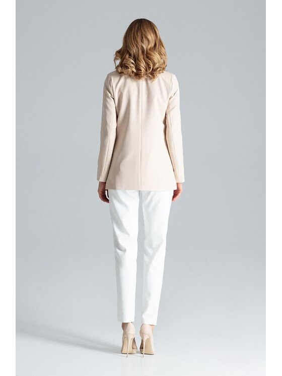 FIGL FIGLFIGL Giacca da abito M642 Beige Regular Fit
