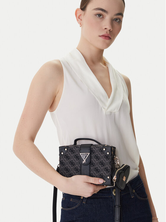 Guess Guess Kabelka J6RZ01 WK590 Šedá