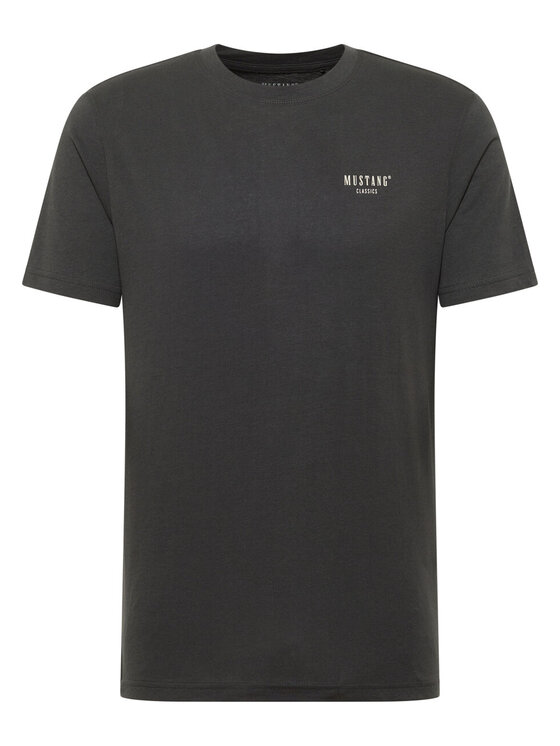 Mustang Mustang T-shirt AUSTIN Grigio Straight Fit