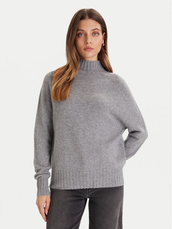 ViCOLO ViCOLO Πουλόβερ 77050F Γκρι Regular Fit