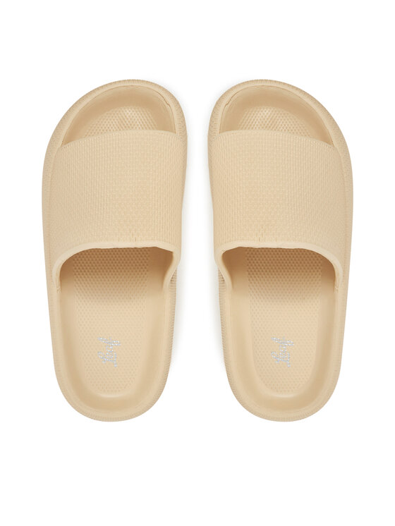 Leaf Leaf Pantoletten LSKRE101R Beige