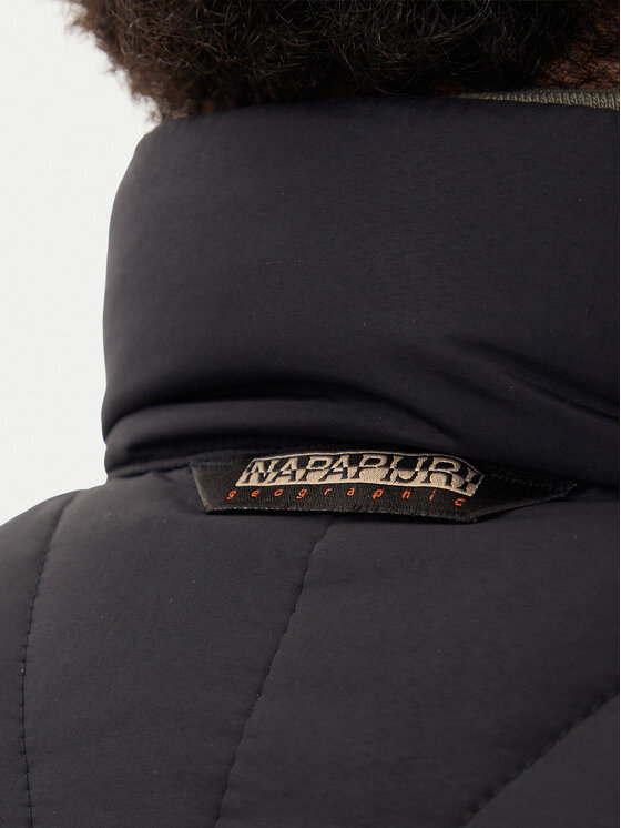 Napapijri Napapijri Γιλέκο A-Lapaz V NP0A4IA6 Μαύρο Regular Fit