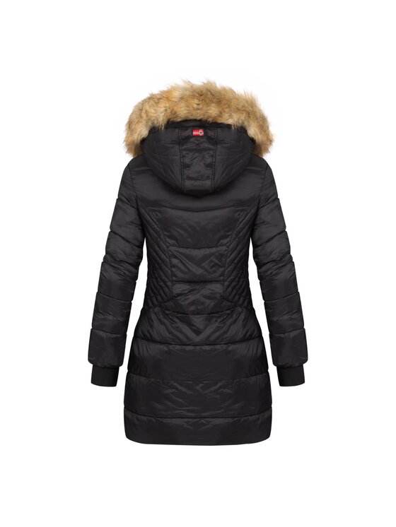 Geographical Norway Geographical Norway Kurtka puchowa WY4579F/GN-NOIR Czarny Regular Fit
