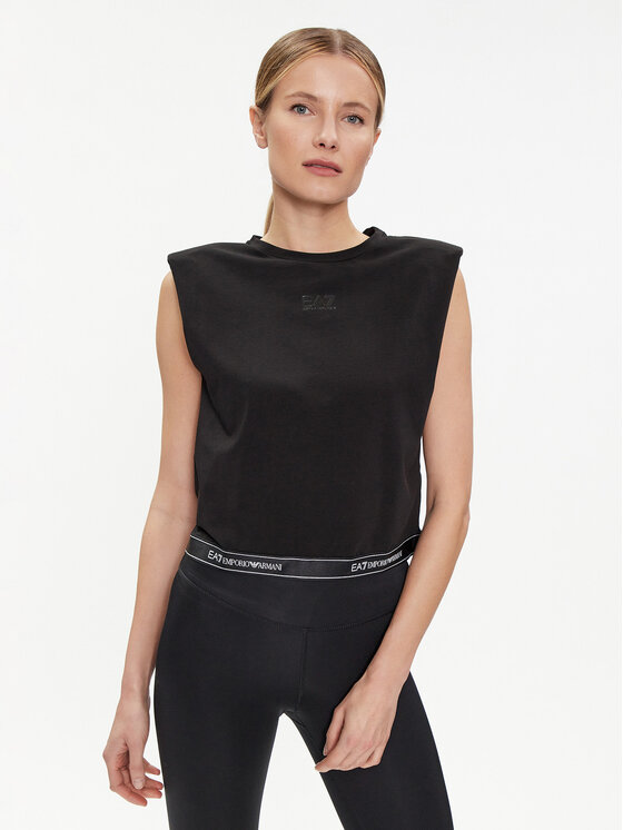 EA7 Emporio Armani EA7 Emporio Armani Тишърт 3DTT22 TJ6SZ 1200 Черен Regular Fit