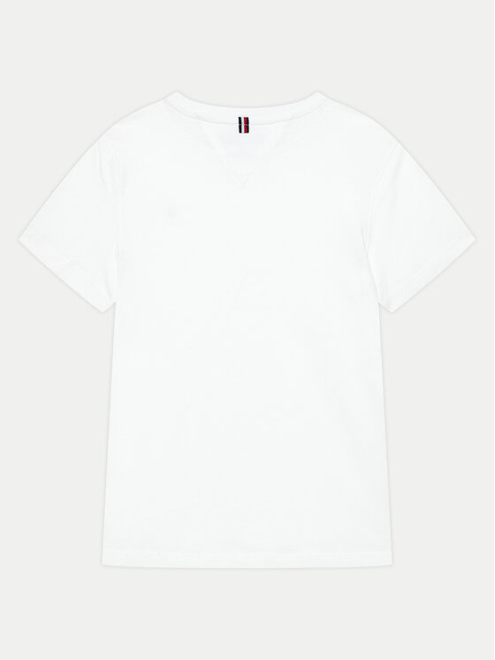 Tommy Hilfiger Tommy Hilfiger T-Shirt KB0KB04140 D Λευκό Regular Fit