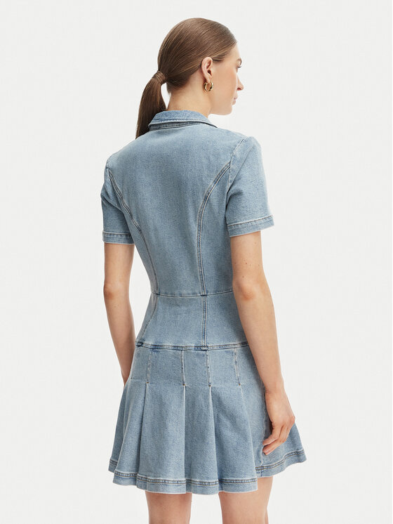 Morgan Morgan Jeanskleid 251-RTALA Himmelblau Slim Fit