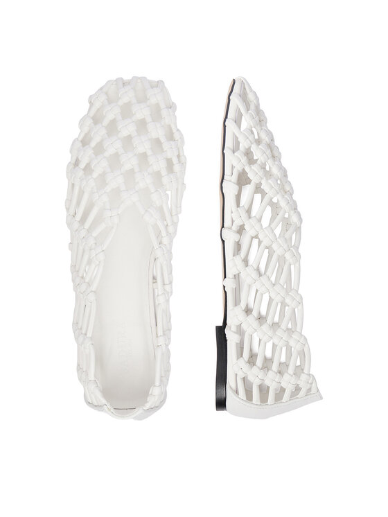 Badura Badura Ballerinas EO-ALEXA-LT917 Weiß
