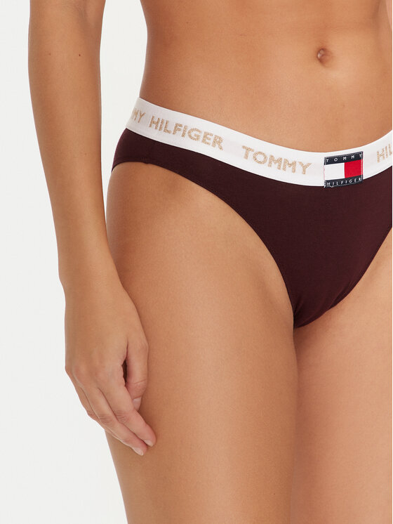 Tommy Hilfiger Tommy Hilfiger Chilot clasic UW0UW05653 Vișiniu