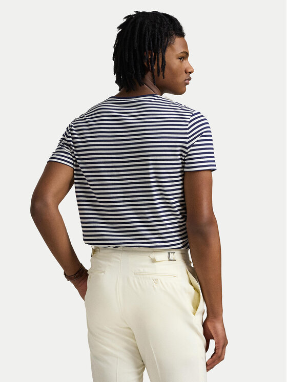 Polo Ralph Lauren Polo Ralph Lauren Футболка 710956828001 Cиній Custom Slim Fit