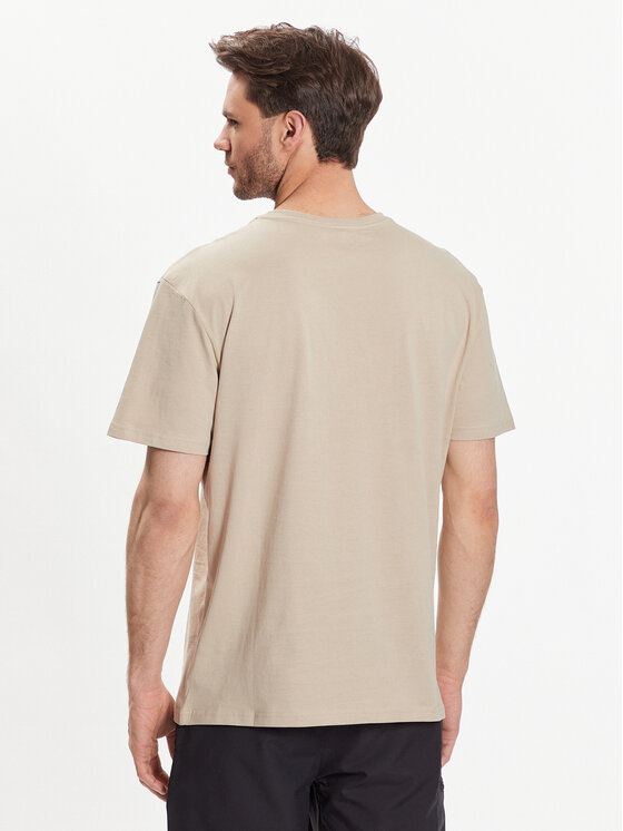 Columbia Columbia T-shirt Basic Logo 1680053 Beige Regular Fit