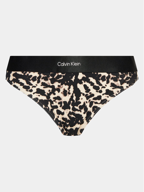 Calvin Klein Swimwear Bikini partea de jos KW0KW02490 Negru