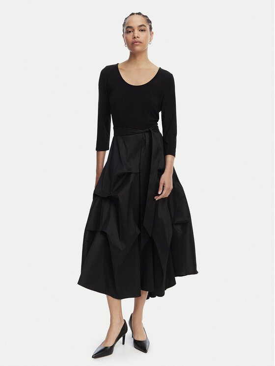 Joseph Ribkoff Joseph Ribkoff Коктейлна рокля 261720 Черен Regular Fit