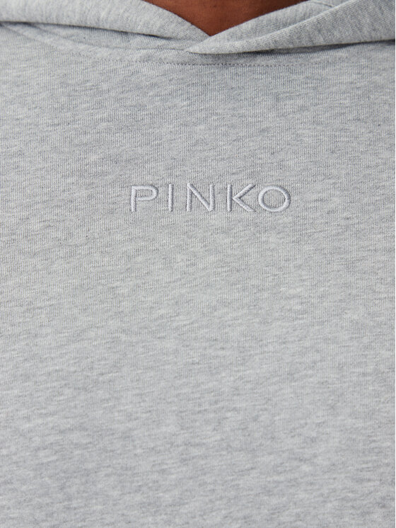 PINKO PINKO Majica dugih rukava 104623 A2F9 I42 Siva Regular Fit