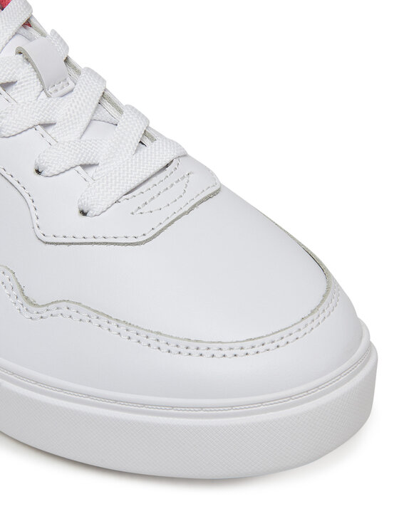 Tommy Hilfiger Tommy Hilfiger Sneakers Essential Elevated Court Sneaker FW0FW08680 Bianco