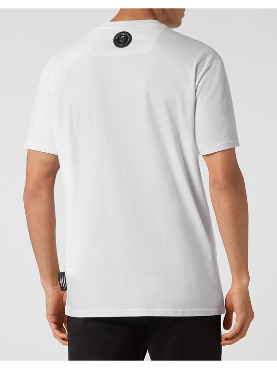 Plein Sport Plein Sport T-Shirt 2011 Biały Regular Fit