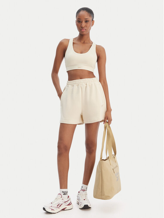 Reebok Reebok Sportovní kraťasy Reebok x Ewa Chodakowska RK25623CCW Béžová Regular Fit