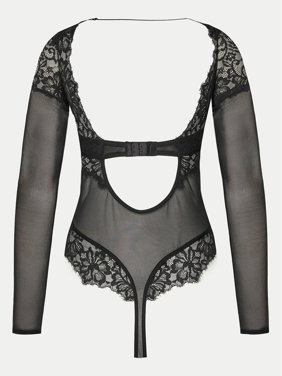 Hunkemöller Hunkemöller Bodi Astrid 206245 Must