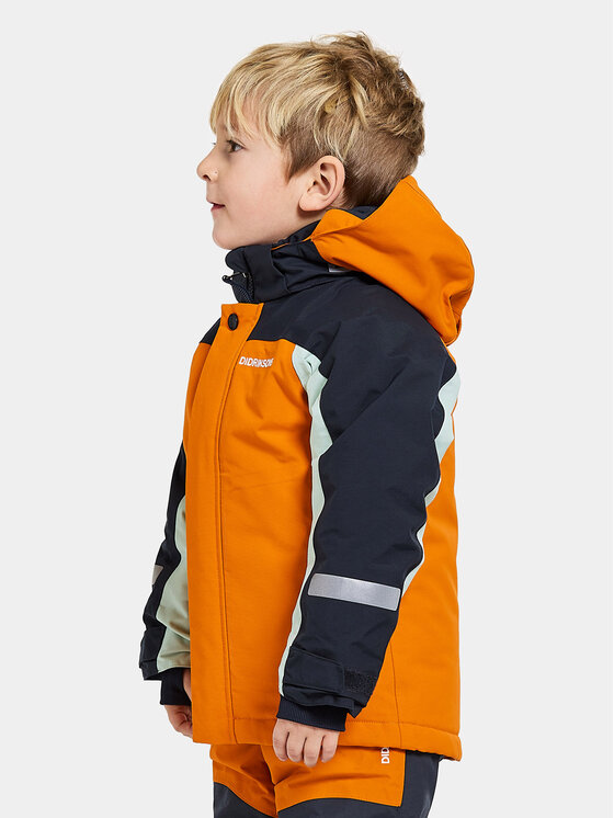 Didriksons Didriksons Zimska jakna Neptun 505472 Narančasta Regular Fit