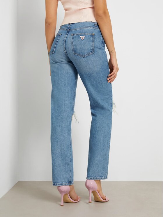 Guess Guess Jeansy 161611 Niebieski Straight Fit