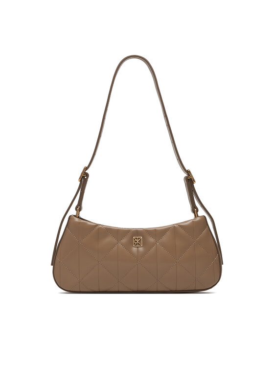 Calvin Klein Calvin Klein Soma Quilted Sm Shoulder Bag LV04F3327G Bēšs