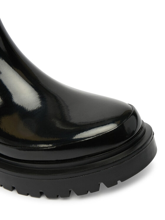 KARL LAGERFELD KARL LAGERFELD Gumicsizma KL47170 Fekete