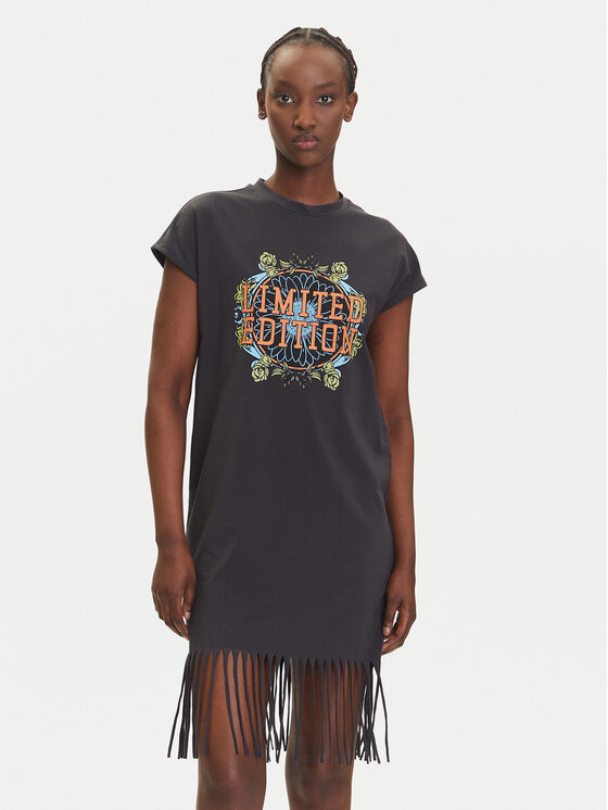 Noisy May Noisy May Tunică Fever 27033853 Gri Relaxed Fit