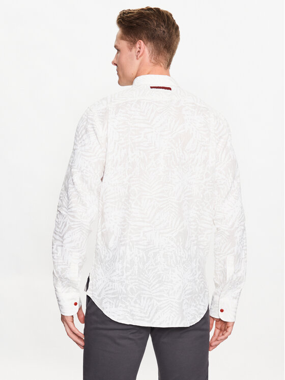 La Martina La Martina Сорочка VMC026 TL126 Білий Regular Fit