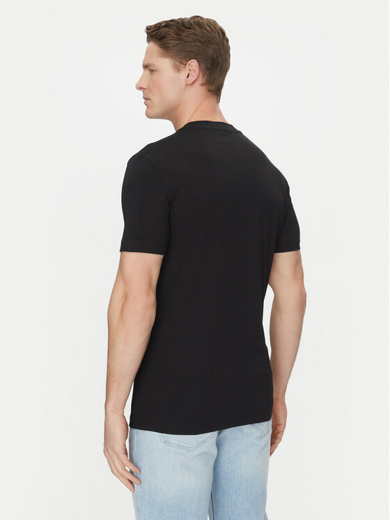 Calvin Klein Jeans Calvin Klein Jeans T-shirt J30J322552 Crna Slim Fit