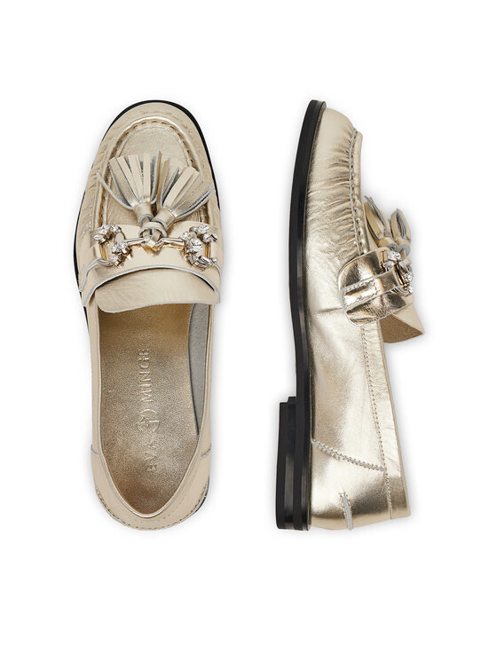 Eva Minge Eva Minge Slipper PETUNIA-V1792-335-1 Goldfarben