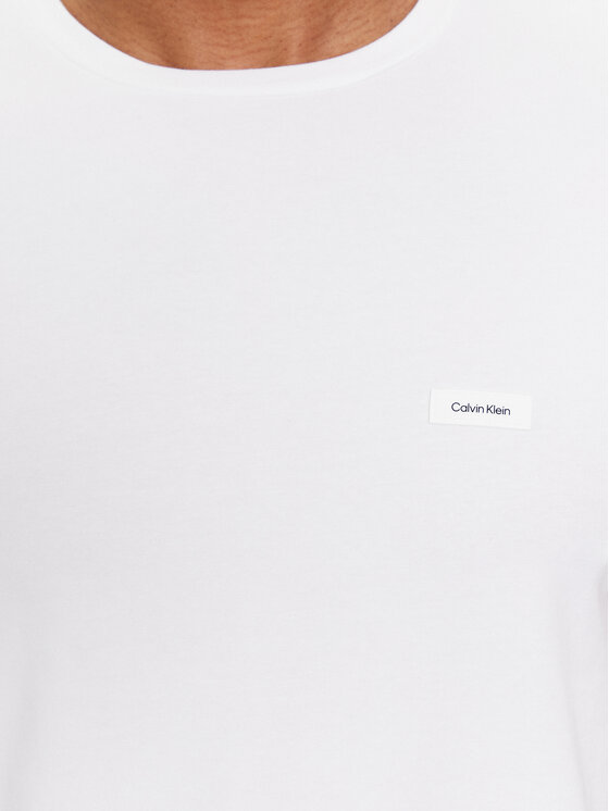 Calvin Klein Calvin Klein Póló K10K112724 Fehér Slim Fit